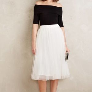 Bailey 44 Tulle Shirt NWOT